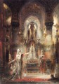 Salomé Bailando ante Herodes Simbolismo mitológico bíblico Gustave Moreau